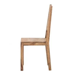 Wolf-Möbel Chaises Yoga (lot de 2) - Sheesham massif - Naturel -Meubles de salle à manger Soldes Magasin esszimmerstuhl yoga 2er set sheesham massiv natur 459450