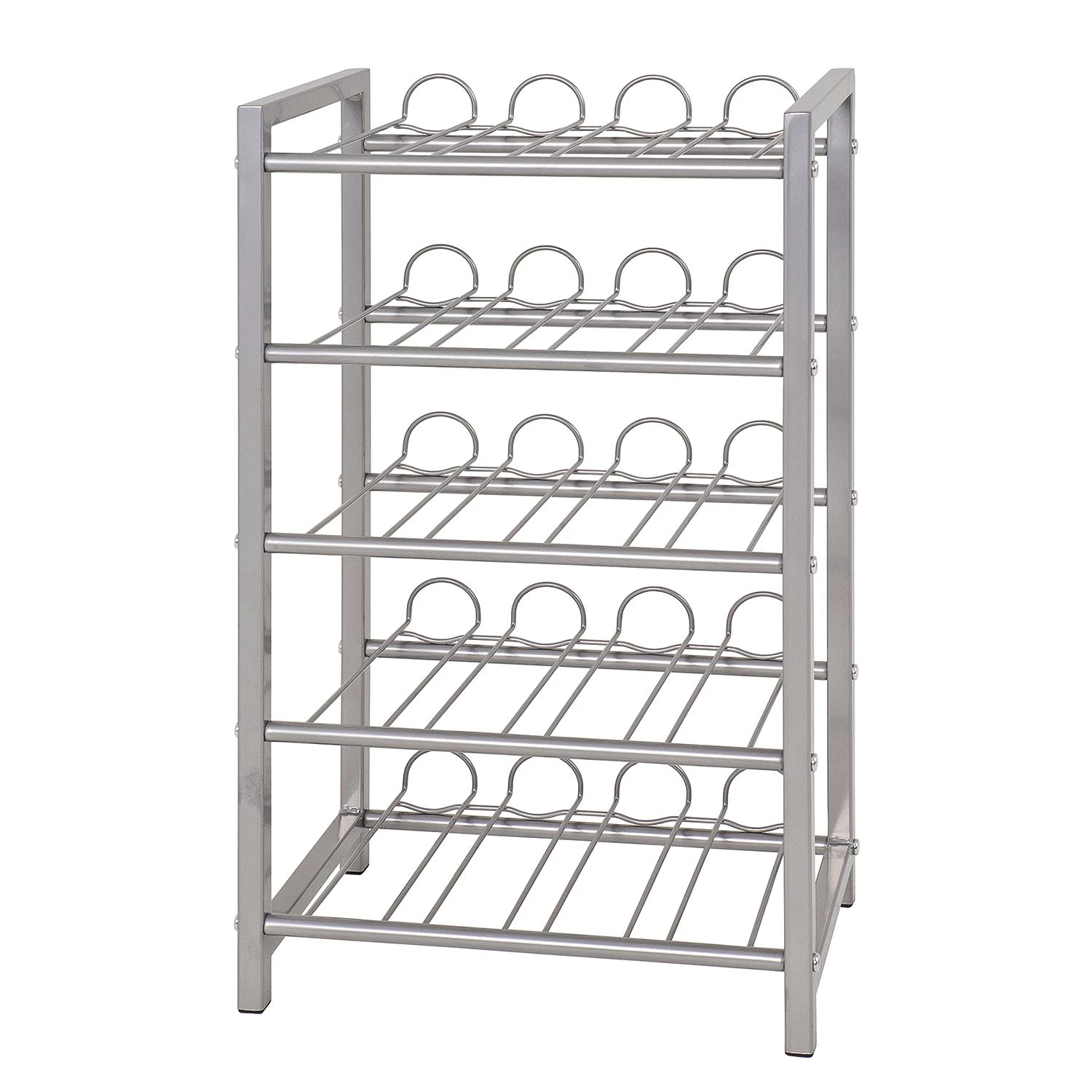 Home Design Range-bouteilles Dundalk 0,5L - Couleur aluminium 1 Home Design Range-bouteilles Dundalk 0,5L - Couleur aluminium