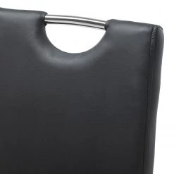 Roomscape Chaise cantilever Pasala - Noir - Lot de 2 19 Roomscape Chaise cantilever Pasala - Noir - Lot de 2 -Meubles de salle à manger Soldes Magasin freischwinger pasala 2er set kunstleder schwarz 3995444