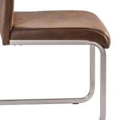 Fredriks Chaises cantilever Scalea (lot de 2) - Marron vintage -Meubles de salle à manger Soldes Magasin freischwinger scalea 2er set kunstleder nougat 4695364