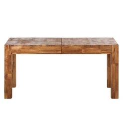 Ars Natura Table KimWOOD II - Avec rallonge - Chêne massif - Chêne -Meubles de salle à manger Soldes Magasin funktionstisch centaur eiche massiv geoelt 247701