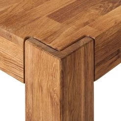 Ars Natura Table KimWOOD II - Avec rallonge - Chêne massif - Chêne -Meubles de salle à manger Soldes Magasin funktionstisch centaur eiche massiv geoelt 247705