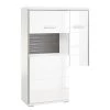 Loftscape Buffet Kushiro III - Porte en verre à gauche