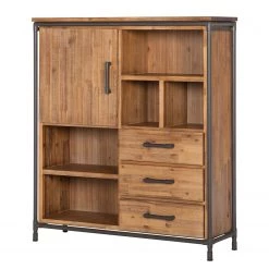 Ars manufacti Buffet haut Atelier - Partiellement en acacia massif