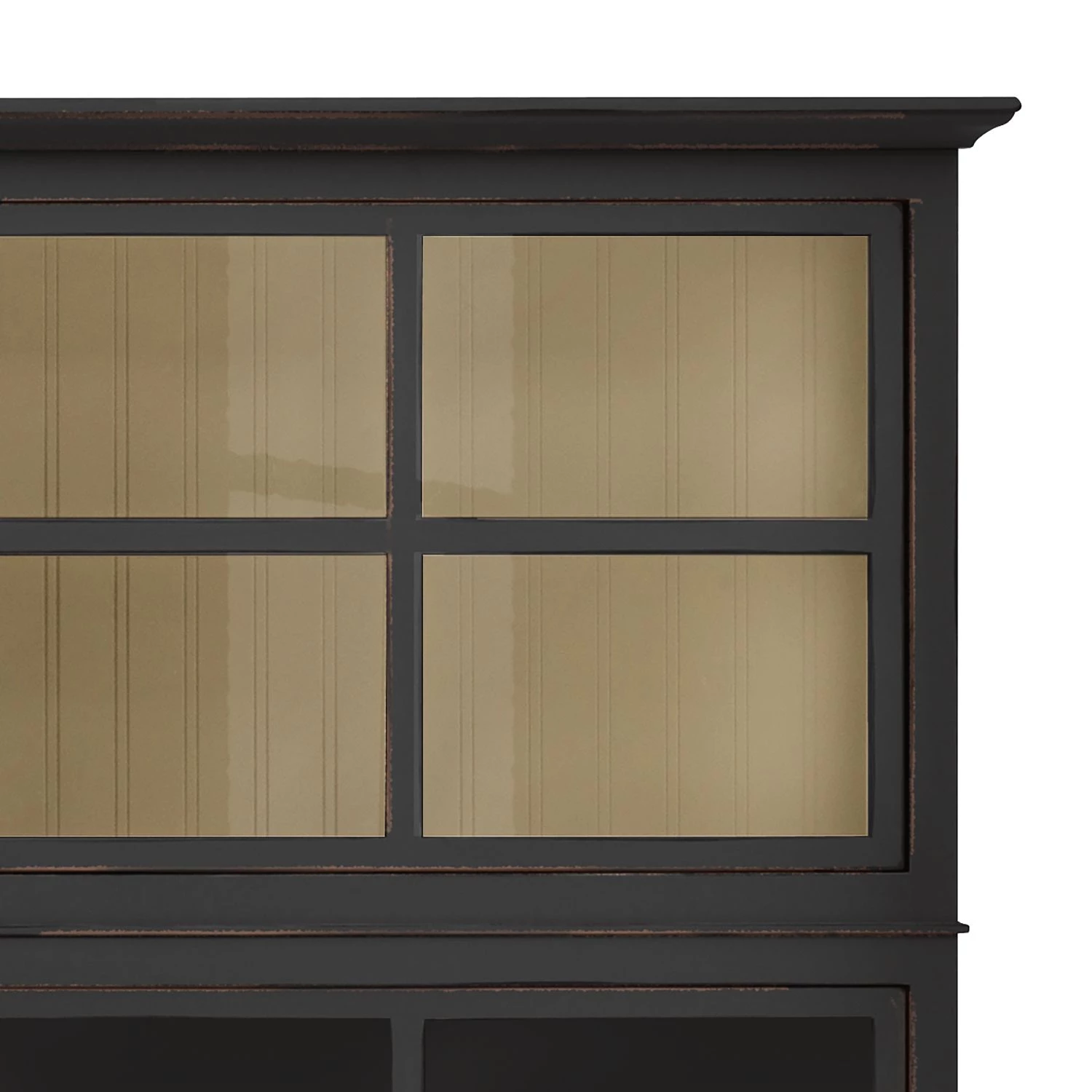 Maison Belfort Buffet haut Azjana - Noir / Pin crème 7 Maison Belfort Buffet haut Azjana - Noir / Pin crème – Image 7