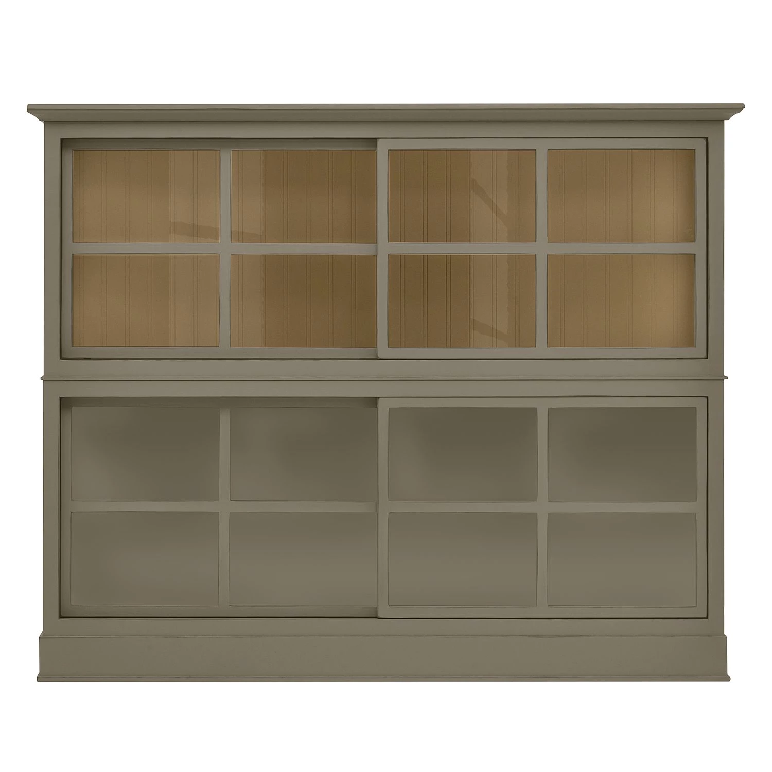 Maison Belfort Buffet haut Azjana - Granite / Pin crème 2 Maison Belfort Buffet haut Azjana - Granite / Pin crème – Image 2