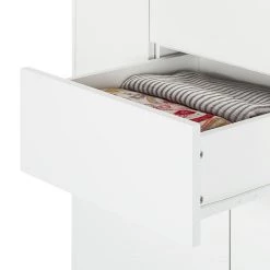 Mørteens Buffet haut Lindholm I - Partiellement en chêne massif - Blanc 22 Mørteens Buffet haut Lindholm I - Partiellement en chêne massif - Blanc -Meubles de salle à manger Soldes Magasin highboard lindholm weiss matt eiche massiv 333574