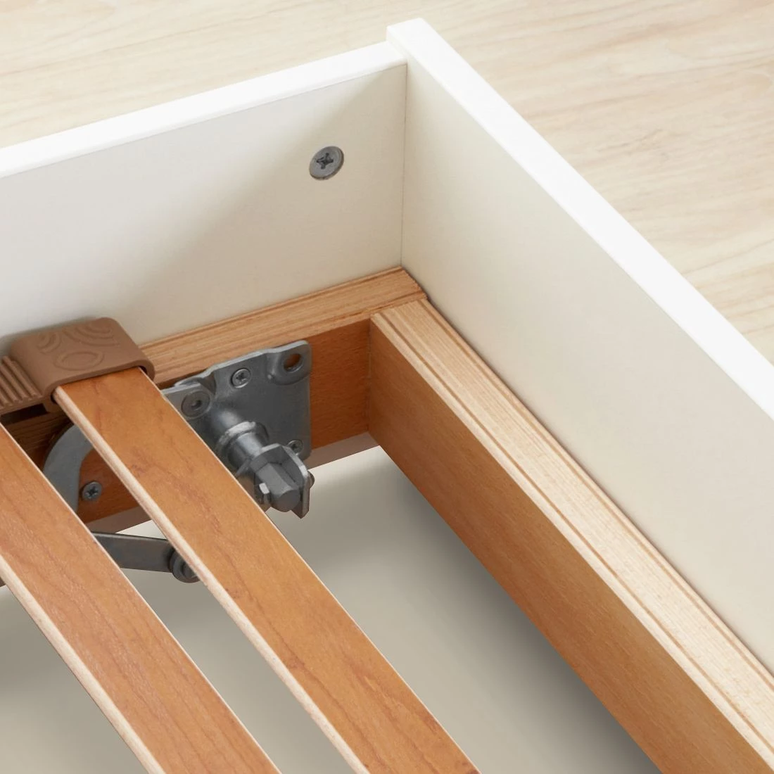 Loftscape Ensemble lit mural Majano - Blanc - 86 x 205cm - Matelas de mousse froide 15 Loftscape Ensemble lit mural Majano - Blanc - 86 x 205cm - Matelas de mousse froide – Image 15