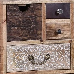 Ars manufacti Commode Curenna I - Manguier partiellement massif - Manguier / Marron -Meubles de salle à manger Soldes Magasin kommode curenna i mango teilmassiv 4419348