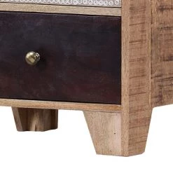 Ars manufacti Commode haute Curenna III - Partiellement en manguier massif - Manguier / Marron -Meubles de salle à manger Soldes Magasin kommode curenna iv mango teilmassiv 4419500