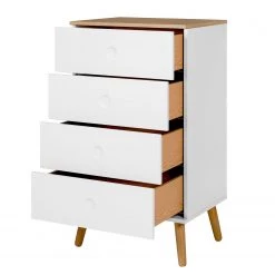 Tenzo Commode Dot II - Partiellement en chêne massif 12 Tenzo Commode Dot II - Partiellement en chêne massif -Meubles de salle à manger Soldes Magasin kommode dot ii eiche teilmassiv weiss 5147808