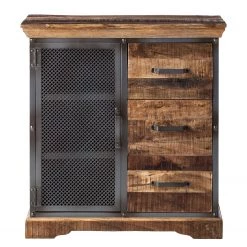 Ars manufacti Buffet Hunter I - Manguier massif / Métal - Manguier / Gris bleu 12 Ars manufacti Buffet Hunter I - Manguier massif / Métal - Manguier / Gris bleu -Meubles de salle à manger Soldes Magasin kommode hunter i mango massiv metall mango blaugrau 4845692