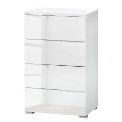 Fredriks Commode Larado II - Blanc brillant / Blanc