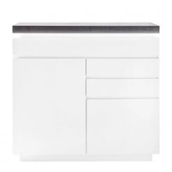 Fredriks Buffet Namona I - Éclairage inclus - Imitation béton / Blanc 12 Fredriks Buffet Namona I - Éclairage inclus - Imitation béton / Blanc -Meubles de salle à manger Soldes Magasin kommode namona i inkl beleuchtung weiss anthrazit weiss anthrazit 3666877