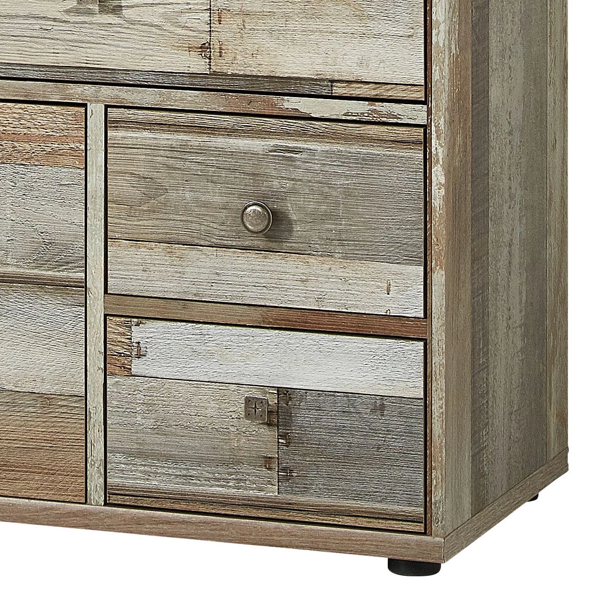 Red Living Buffet Tapara - Marron / Gris 4 Red Living Buffet Tapara - Marron / Gris – Image 4