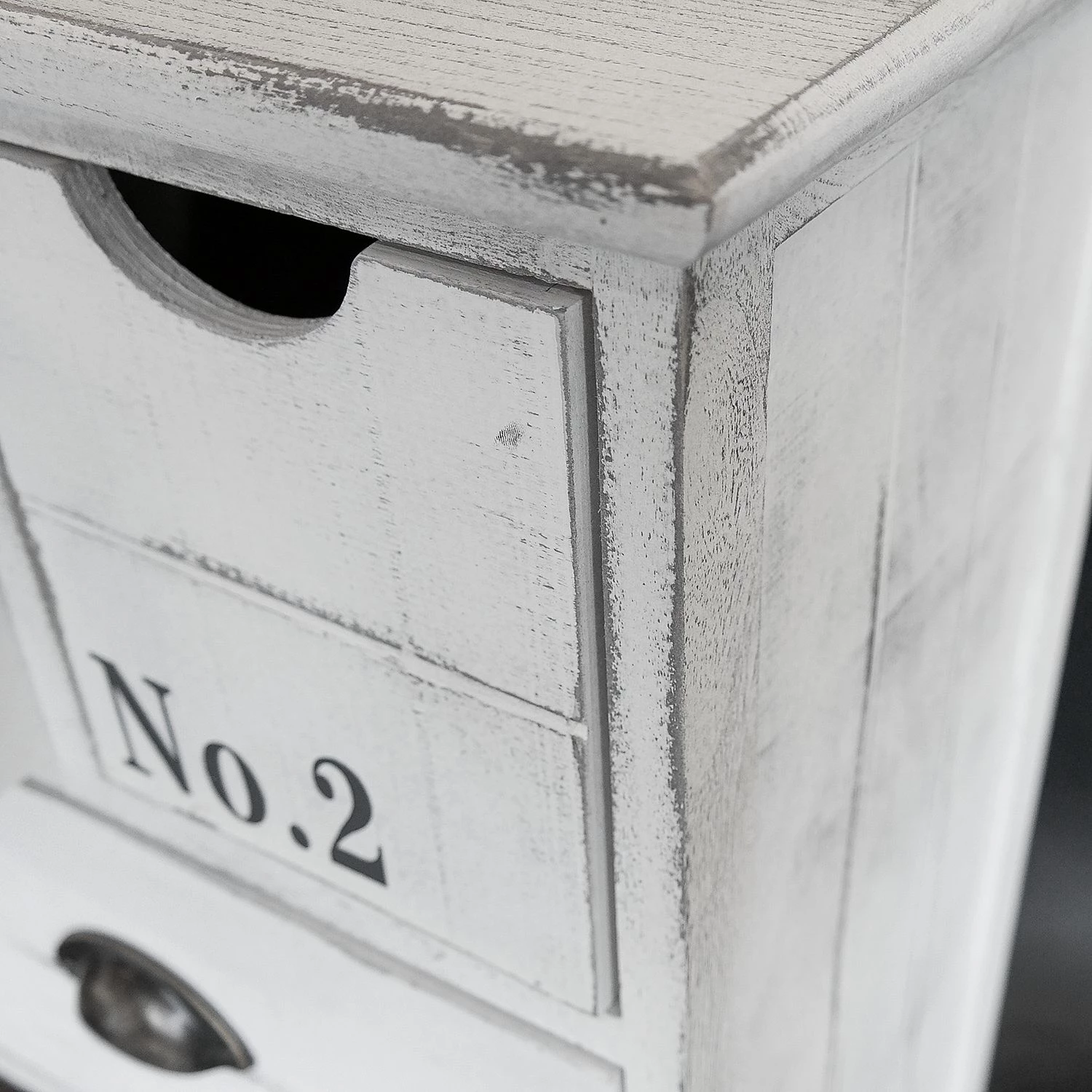 Maison Belfort Commode Nadi I - Partiellement en paulownia massif - Blanc cassé - 86 cm 8 Maison Belfort Commode Nadi I - Partiellement en paulownia massif - Blanc cassé - 86 cm – Image 8