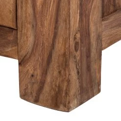 Wolf-Möbel Commode Yoga IV - Sheesham massif -Meubles de salle à manger Soldes Magasin kommode yoga sheesham massiv natur 374675