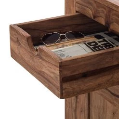 Wolf-Möbel Commode Yoga IV - Sheesham massif -Meubles de salle à manger Soldes Magasin kommode yoga sheesham massiv natur 374680