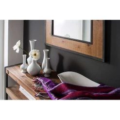 Ars manufacti Console Manchester - Acacia massif / Métal -Meubles de salle à manger Soldes Magasin konsole manchester akazie massiv metall 4873572