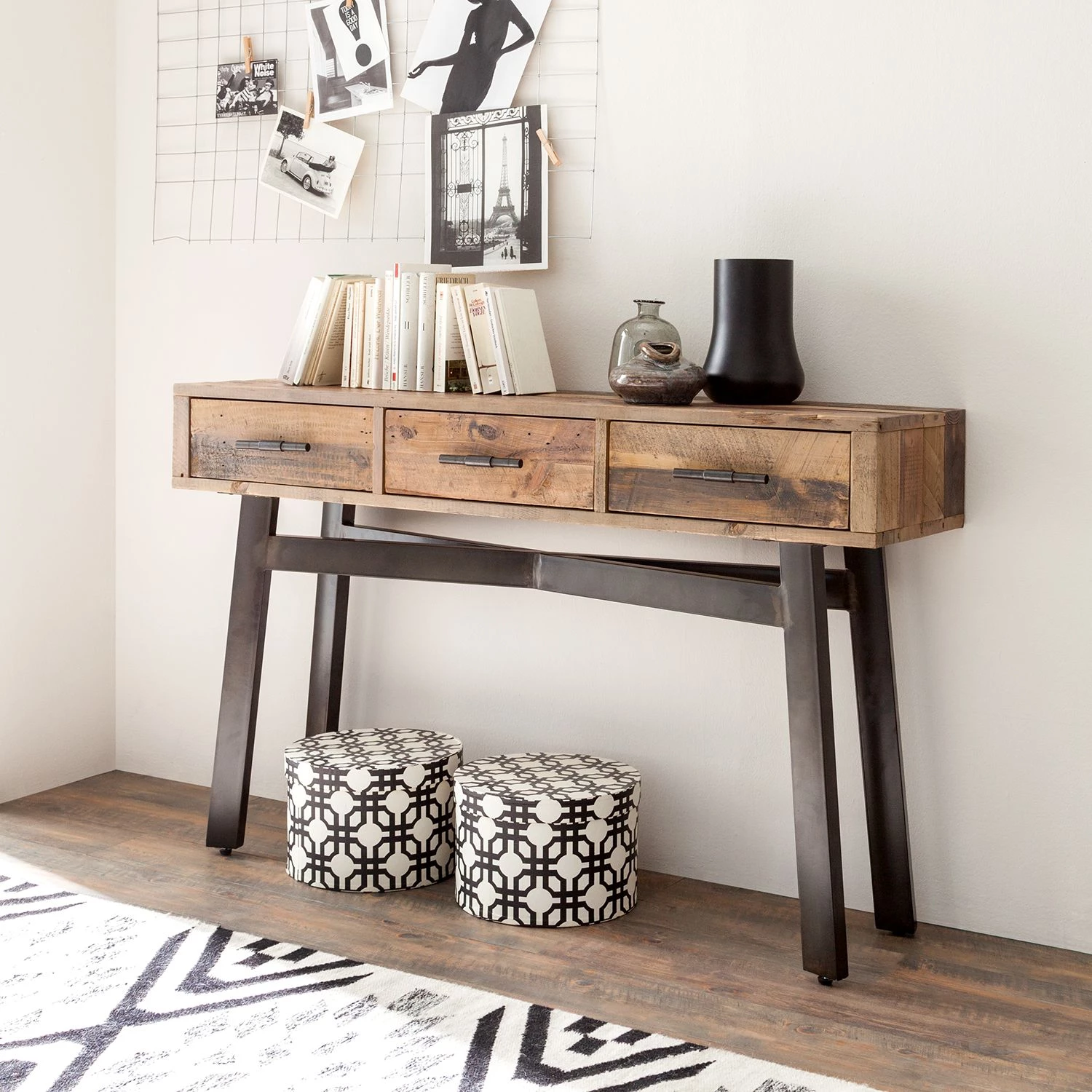 Ars manufacti Console Tamati - Pin parasol massif 3 Ars manufacti Console Tamati - Pin parasol massif – Image 3