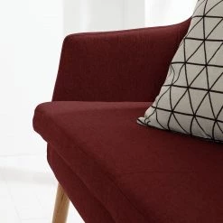 Mørteens Banquette Nicholas II - Rouge foncé 19 Mørteens Banquette Nicholas II - Rouge foncé -Meubles de salle à manger Soldes Magasin kuechensofa nicholas ii webstoff eiche massiv dunkelrot 5061024