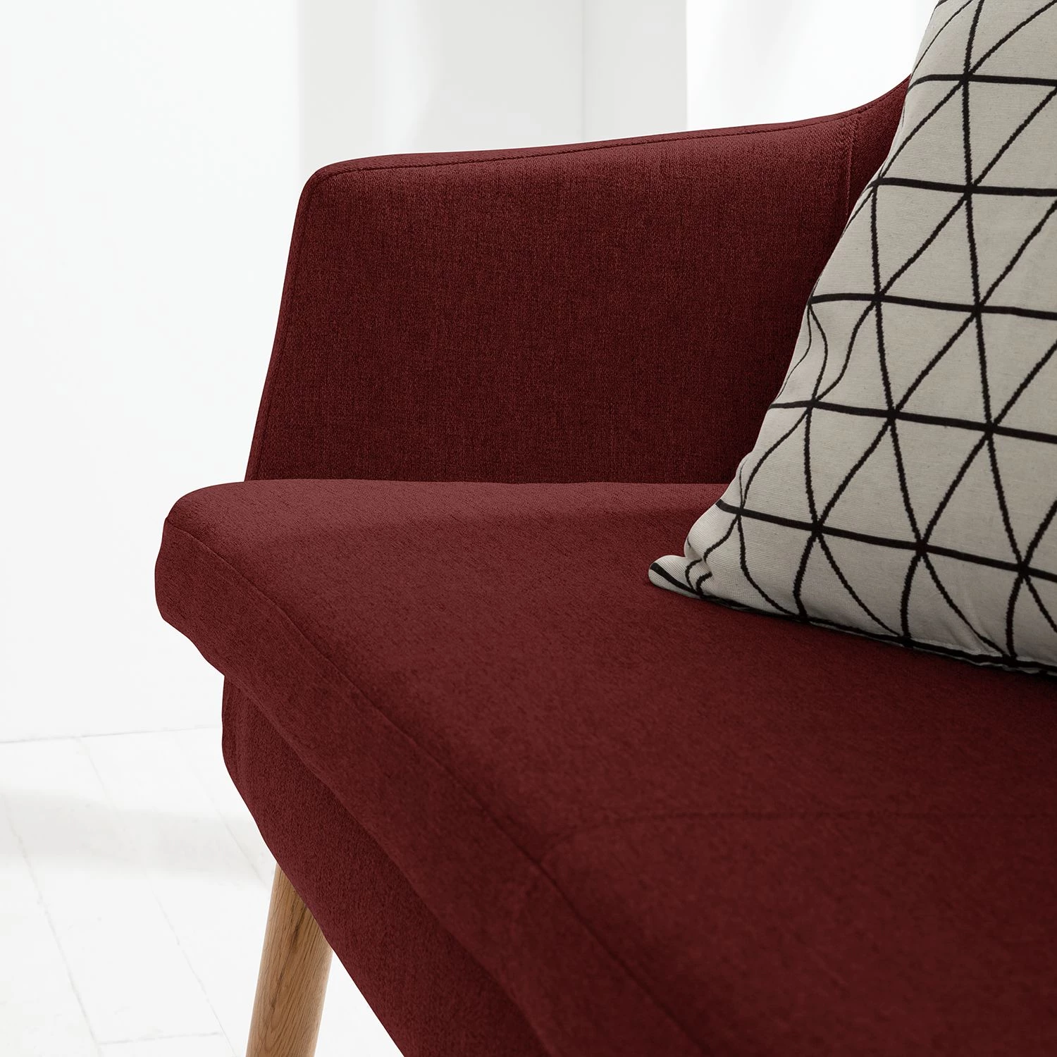 Mørteens Banquette Nicholas II - Rouge foncé 9 Mørteens Banquette Nicholas II - Rouge foncé – Image 9