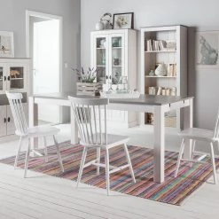 Mørteens Chaises Jalenas (lot de 2) - Blanc -Meubles de salle à manger Soldes Magasin loft24 toby 11 03 2016 4036128