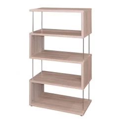 Mooved Etagère Leaf III - Imitation chêne brut de sciage