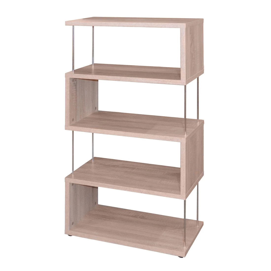 Mooved Etagère Leaf III - Imitation chêne brut de sciage 1 Mooved Etagère Leaf III - Imitation chêne brut de sciage