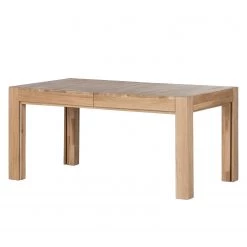 Ars Natura Table KimWOOD II - Avec rallonge - Chêne massif - Chêne blanc huilé
