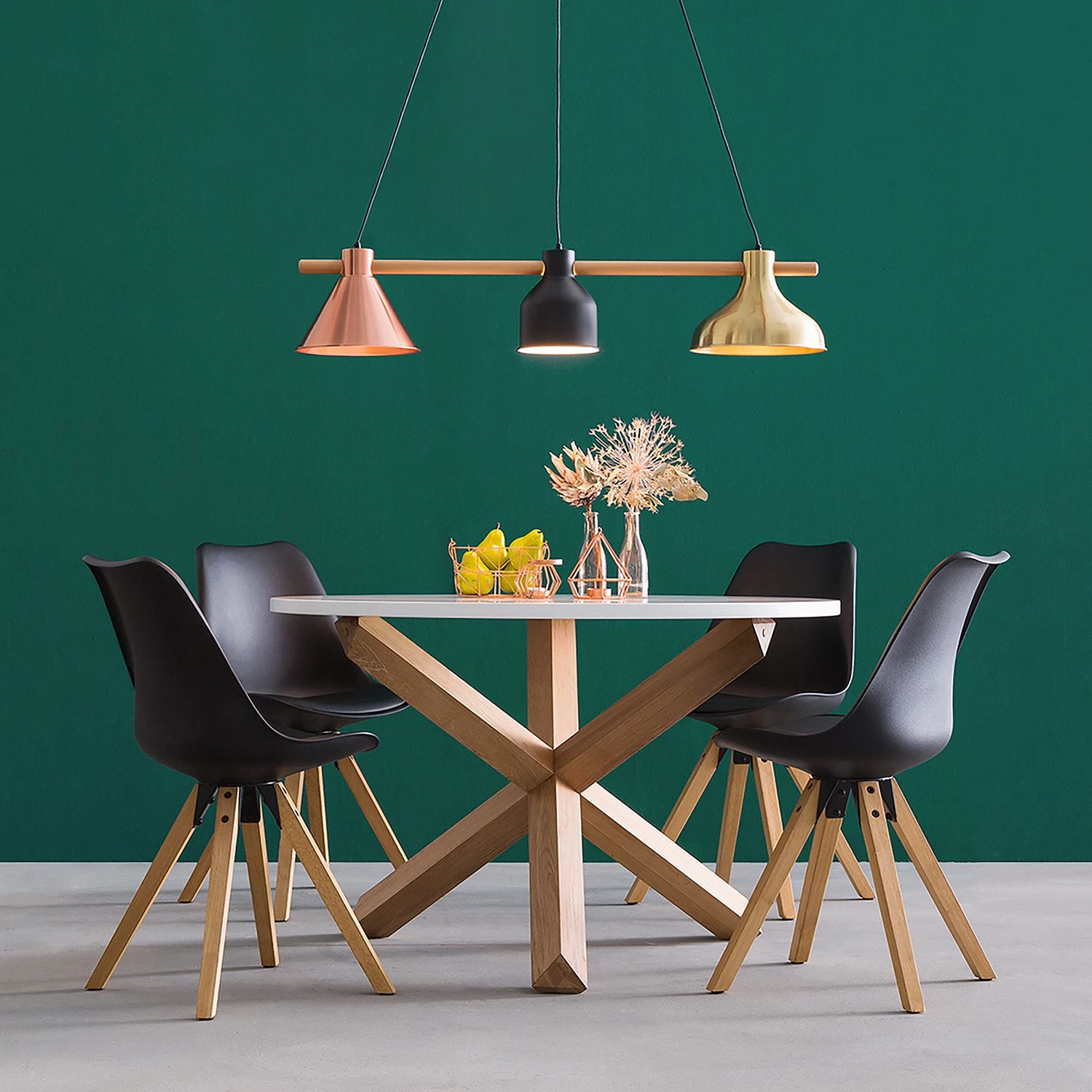 Mørteens Table Avia - Chêne partiellement massif Blanc / 3 Mørteens Table Avia - Chêne partiellement massif Blanc / – Image 3