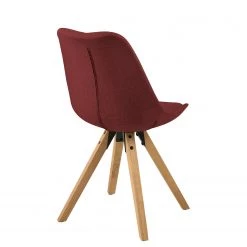 Mørteens Chaises capitonnées Aledas II - Tissu Cors: Rouge foncé - Lot de 2 19 Mørteens Chaises capitonnées Aledas II - Tissu Cors: Rouge foncé - Lot de 2 -Meubles de salle à manger Soldes Magasin polsterstuhl aledas ii 2er set webstoff gummibaum massiv dunkelrot 5061040