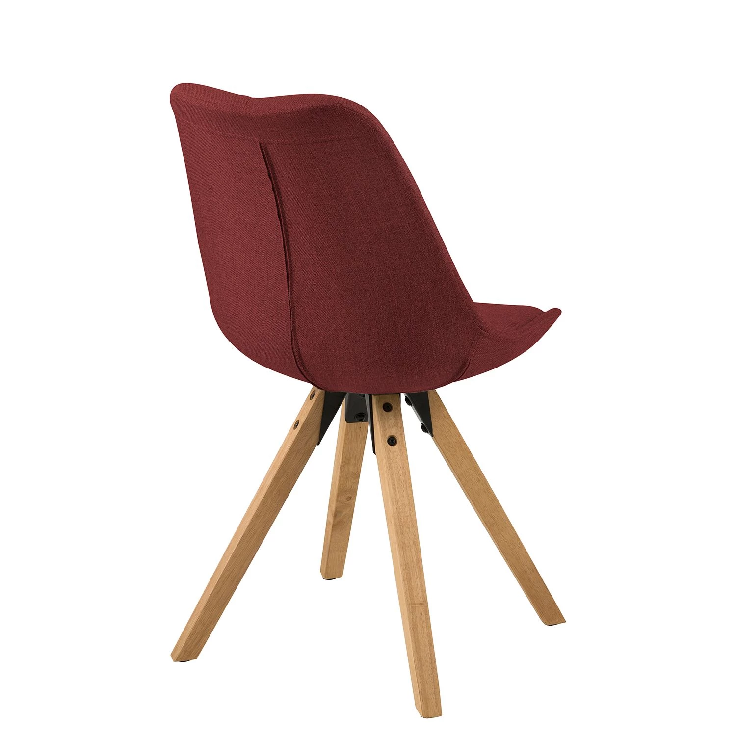 Mørteens Chaises capitonnées Aledas II - Tissu Cors: Rouge foncé - Lot de 2 8 Mørteens Chaises capitonnées Aledas II - Tissu Cors: Rouge foncé - Lot de 2 – Image 8