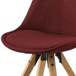 Mørteens Chaises capitonnées Aledas II - Tissu Cors: Rouge foncé - Lot de 2 21 Mørteens Chaises capitonnées Aledas II - Tissu Cors: Rouge foncé - Lot de 2 -Meubles de salle à manger Soldes Magasin polsterstuhl aledas ii 2er set webstoff gummibaum massiv dunkelrot 5061048