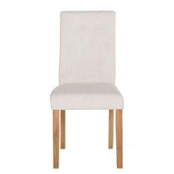 Maison Belfort Chaises capitonnées Jeanne (lot de 2) - Tissu / Chêne massif - Crème 12 Maison Belfort Chaises capitonnées Jeanne (lot de 2) - Tissu / Chêne massif - Crème -Meubles de salle à manger Soldes Magasin polsterstuhl jeanne 2er set leinenstoff creme 1986258