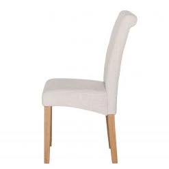 Maison Belfort Chaises capitonnées Jeanne (lot de 2) - Tissu / Chêne massif - Crème 13 Maison Belfort Chaises capitonnées Jeanne (lot de 2) - Tissu / Chêne massif - Crème -Meubles de salle à manger Soldes Magasin polsterstuhl jeanne 2er set leinenstoff creme 1986262