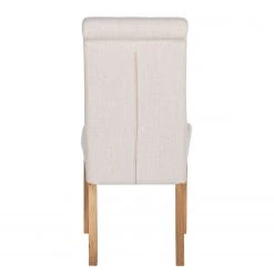 Maison Belfort Chaises capitonnées Jeanne (lot de 2) - Tissu / Chêne massif - Crème 14 Maison Belfort Chaises capitonnées Jeanne (lot de 2) - Tissu / Chêne massif - Crème -Meubles de salle à manger Soldes Magasin polsterstuhl jeanne 2er set leinenstoff creme 1986266