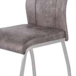 Fredriks Chaises Scalea (lot de 2) - Gris vintage 9 Fredriks Chaises Scalea (lot de 2) - Gris vintage -Meubles de salle à manger Soldes Magasin polsterstuhl scalea 2er set kunstleder solinograu 4695380