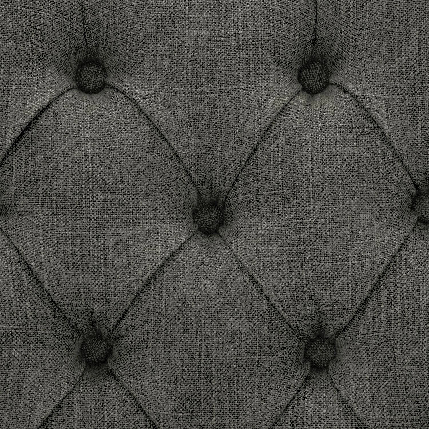 Maison Belfort Chaises Waroona (lot de 2) - Tissu / Chêne massif - Gris / Chêne 8 Maison Belfort Chaises Waroona (lot de 2) - Tissu / Chêne massif - Gris / Chêne – Image 8