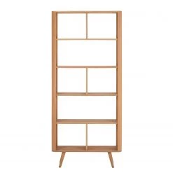 Studio Copenhagen Étagère Loca II - Chêne sauvage massif - Chêne sauvage clair -Meubles de salle à manger Soldes Magasin raumteiler loca wildeiche teilmassiv weiss wildeiche hell 5205052