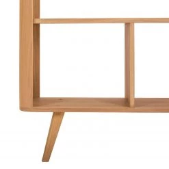 Studio Copenhagen Étagère Loca II - Chêne sauvage massif - Chêne sauvage clair -Meubles de salle à manger Soldes Magasin raumteiler loca wildeiche teilmassiv weiss wildeiche hell 5205076