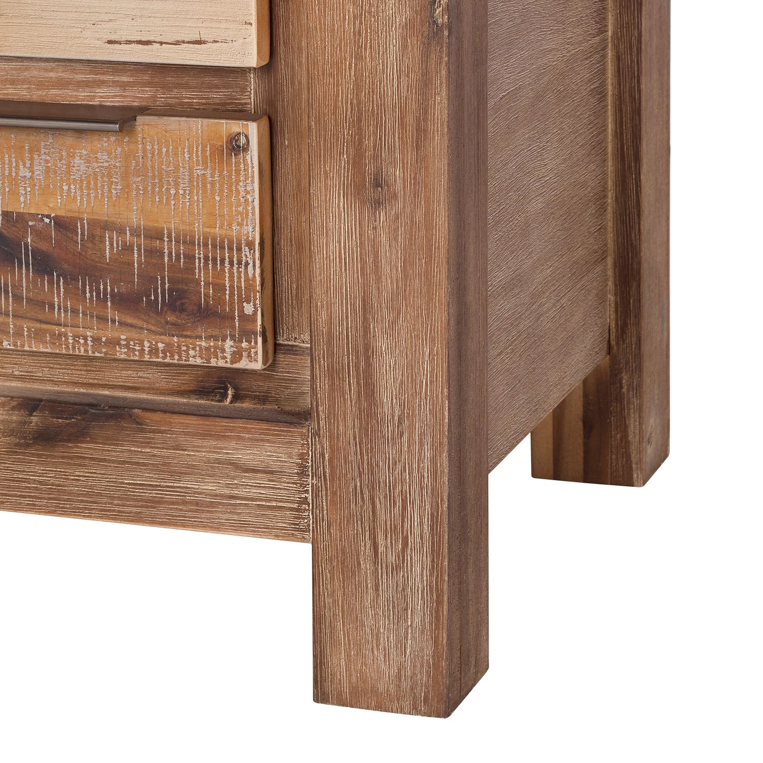 Red Living Étagère Akhatar - Partiellement en acacia massif - Acacia multicolore / Cendré 7 Red Living Étagère Akhatar - Partiellement en acacia massif - Acacia multicolore / Cendré – Image 7