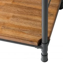 Ars manufacti Étagère échelle Atelier III - Acacia massif / Métal - Acacia marron / Anthracite -Meubles de salle à manger Soldes Magasin regal atelier iii akazie massiv metall akazie braun anthrazit 4968216