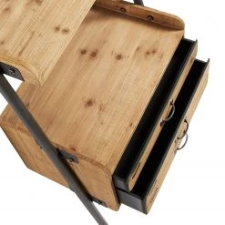 Ars manufacti Étagère Calafell I - Sapin massif / Fer - Sapin / Noir -Meubles de salle à manger Soldes Magasin regal calafell i tanne massiv eisen tanne schwarz 4350076