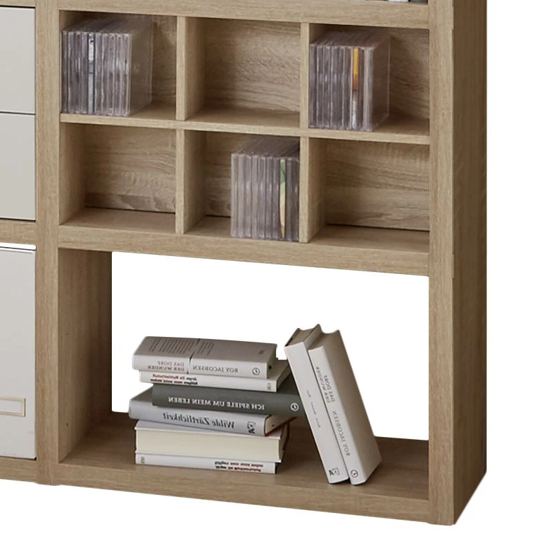 Fredriks Etagère Concept VIII - Imitation chêne / Blanc 3 Fredriks Etagère Concept VIII - Imitation chêne / Blanc – Image 3