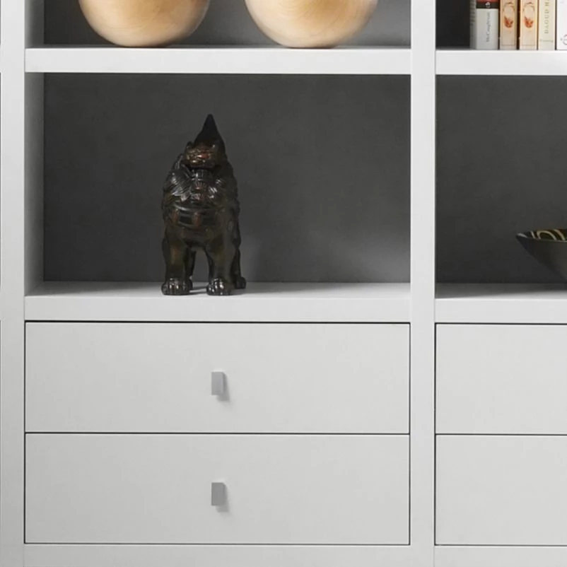 Fredriks Étagère Concept XVI (avec éclairage) - Blanc brillant 3 Fredriks Étagère Concept XVI (avec éclairage) - Blanc brillant – Image 3