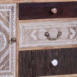 Ars manufacti Étagère Curenna I - Manguier partiellement massif - Manguier / Marron -Meubles de salle à manger Soldes Magasin regal curenna i mango teilmassiv 4419328