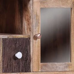 Ars manufacti Étagère Curenna I - Manguier partiellement massif - Manguier / Marron -Meubles de salle à manger Soldes Magasin regal curenna i mango teilmassiv 4419332