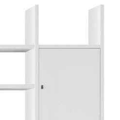 Loftscape Etagère Emporior IV - Blanc / Imitation chêne de Sonoma - Avec éclairage -Meubles de salle à manger Soldes Magasin regal emporior iv weiss sonoma eiche dekor 289514