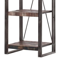 Red Living Etagères Factory III - Manguier massif - Verni -Meubles de salle à manger Soldes Magasin regal factory iii mango massiv lackiert 298487